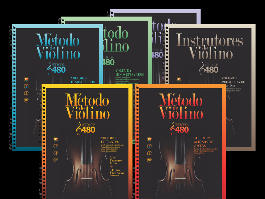 Combo 6 Volumes Impressos