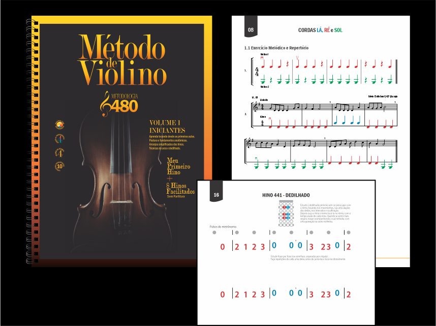 Método de Violino - Iniciantes (Volume 1)