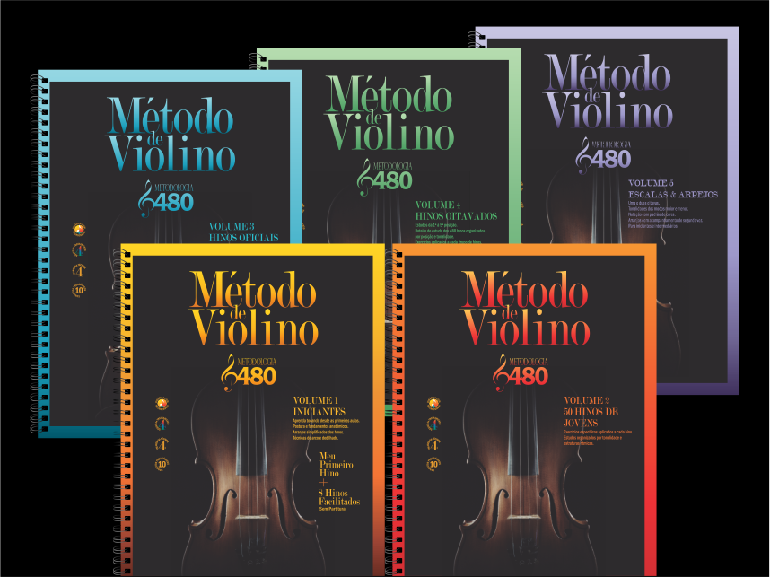 Combo 5 Volumes Impressos